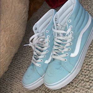 Light blue vans